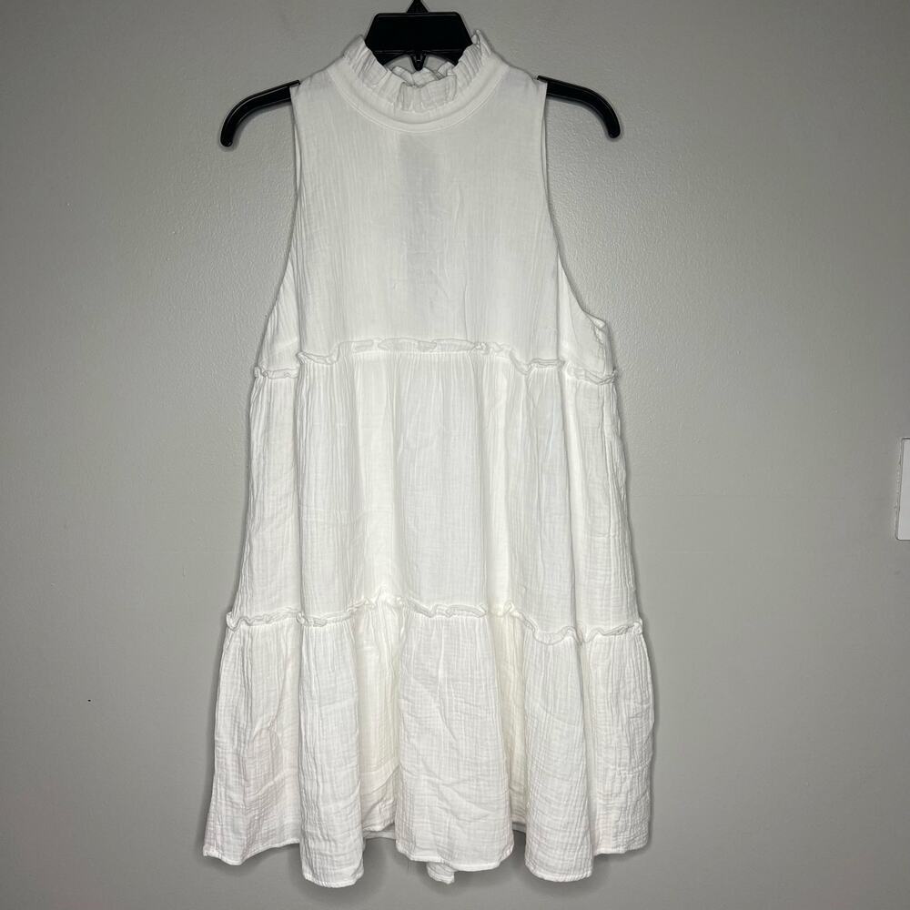 Pomander Place White Mini Dress